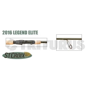 St. Croix Legend Elite ES70MHF2 – spiningas starkių ir lydekų džigui bei voblerių tvičingui 213 cm 10–21 g Fast