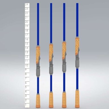 St.Croix Legend Tournament Bass Spinning Rods