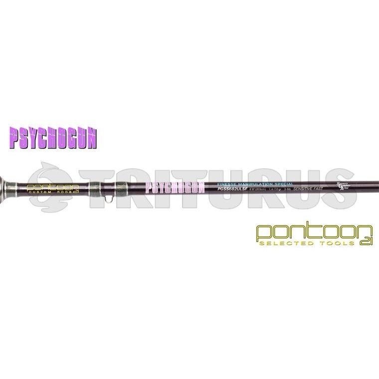 Pontoon21 PSYCHOGUN PGSS912MMHSF 9’1 (276cm) 2pcs. 10-32g Sensitive Fast 2 Pontoon21 PSYCHOGUN PGSS912MMHSF 9’1 (276cm) 2pcs. 10-32g Sensitive Fast 2