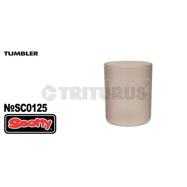 Scotty 125-CL TUMBLER, CLEAR