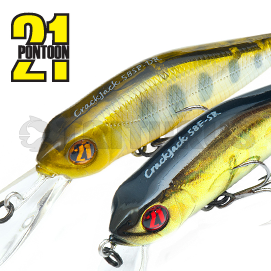 Pontoon21 CrackJack 58SP-DR 58 mm 5.7 g SP / Suspending DR 2.3–2.5 m (lure) 1