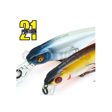 Pontoon21 GreedyGuts 44F-SR – upėtakinis ir šapalinis vobleris 44 mm 2,1 g Pontoon21 GreedyGuts 44F-SR – upėtakinis ir šapalinis vobleris 44 mm 2,1 g