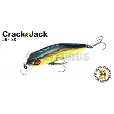 Pontoon21 CrackJack 58SP-DR 58 mm 5.7 g SP / Suspending DR 2.3–2.5 m (lure) 2