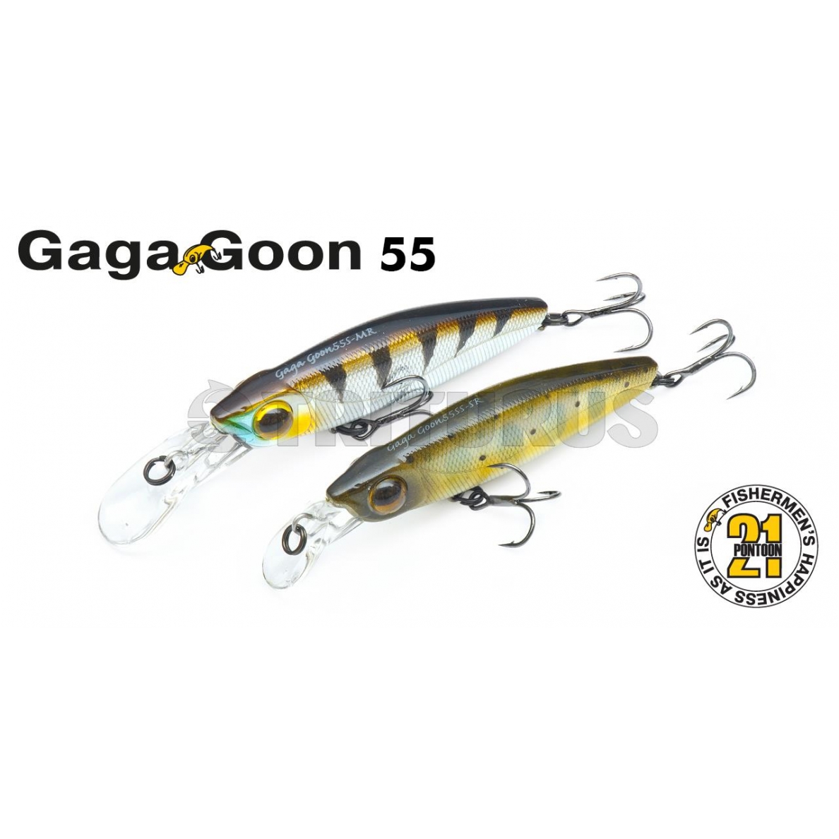 Pontoon 21 GagaGoon 55S-MR fishing lures original assortment of colors