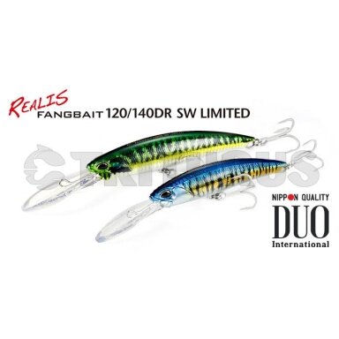 DUO REALIS FANGBAIT 140 DR SW LIMITED