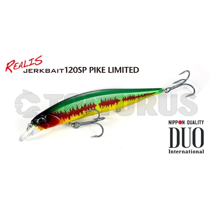 DUO Realis Jerkbait 120SP PIKE 1