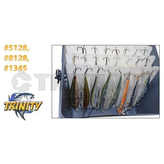 TRINITY INDUSTRIES Lure Box 8128 SPECIAL MATE GRAY BODY 6