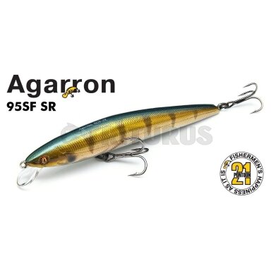 Pontoon21 Agarron 95F-SR – lydekinis vobleris 95 mm 8 g Pontoon21 Agarron 95F-SR – lydekinis vobleris 95 mm 8 g