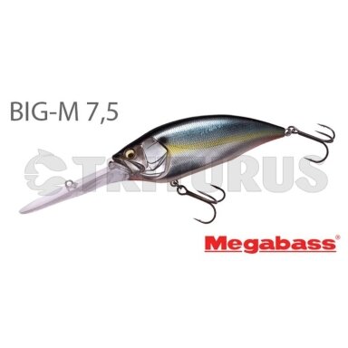 Megabass BIG-M 7.5 – super-deep crankbait 114 mm 60 g Megabass BIG-M 7.5 – super-deep crankbait 114 mm 60 g