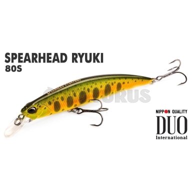 DUO Spearhead Ryuki 80S – тонущий воблер для жереха и форели 80 мм 12 г DUO Spearhead Ryuki 80S – тонущий воблер для жереха и форели 80 мм 12 г