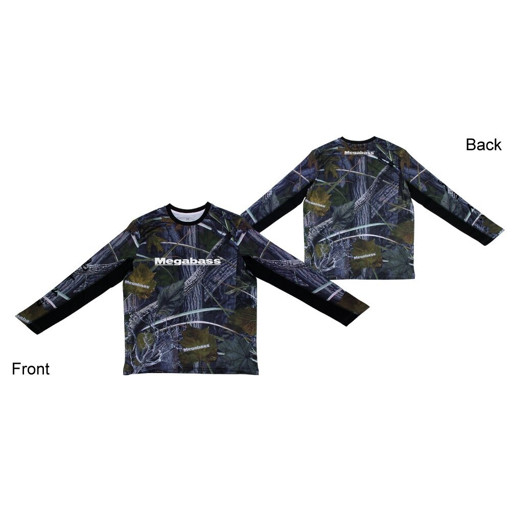 Megabass GAME LONG SLEEVE REAL CAMO Megabass GAME LONG SLEEVE REAL CAMO