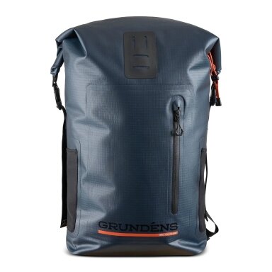 Grundens Wayward Roll Top Backpack 38L DARK NAVY, One Size
