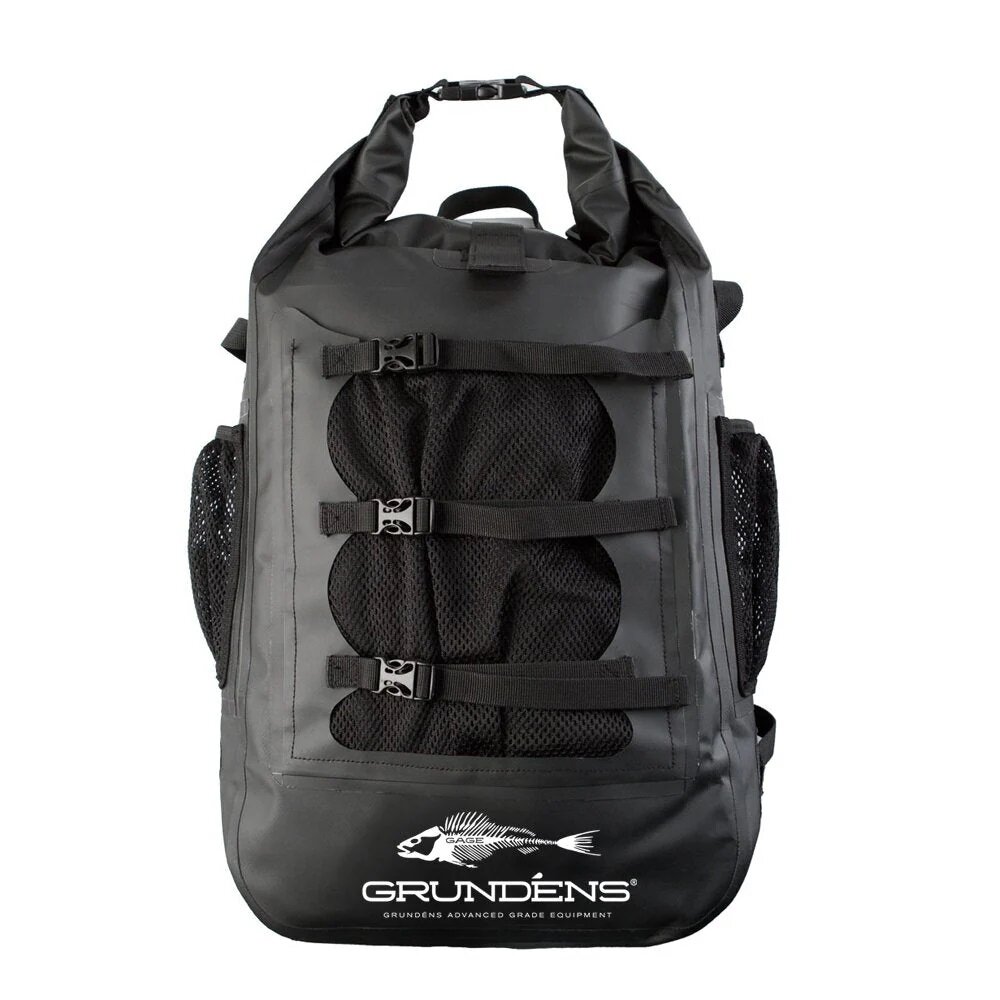 Grundens Bootlegger Roll Top Backpack 30L ANCHOR, One Size - Grundens ...