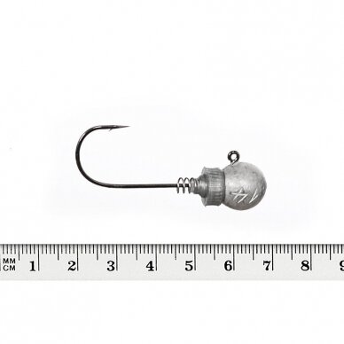 Musaga HANIBAL JIG H4/0 – jig head with screw-in soft-bait keeper and SASAME hook 5–25 g Musaga HANIBAL JIG H4/0 – jig head with screw-in soft-bait keeper and SASAME hook 5–25 g