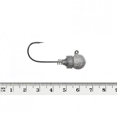 Musaga HANIBAL JIG H3/0 – jig head with screw-in soft-bait keeper and SASAME hook 3–20 g Musaga HANIBAL JIG H3/0 – jig head with screw-in soft-bait keeper and SASAME hook 3–20 g