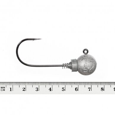Musaga HANIBAL JIG H7/0 – jig head with screw-in soft-bait keeper and SASAME hook 8–35 g Musaga HANIBAL JIG H7/0 – jig head with screw-in soft-bait keeper and SASAME hook 8–35 g