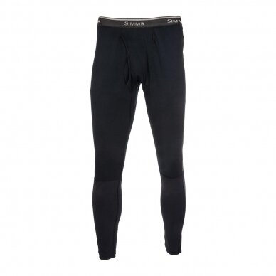 Simms HEAVYWEIGHT BASELAYER BOTTOM BLACK Simms HEAVYWEIGHT BASELAYER BOTTOM BLACK