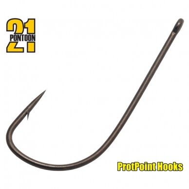 16504 HOOKS TEFLON RINGED 7