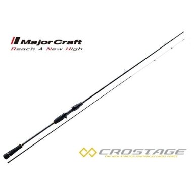 Major Craft CROSTAGE CRXJ-B762MJ/S 7'6 (228cm) 2pcs. Max 60g Ex. Fast Solid Tip Major Craft CROSTAGE CRXJ-B762MJ/S 7'6 (228cm) 2pcs. Max 60g Ex. Fast Solid Tip