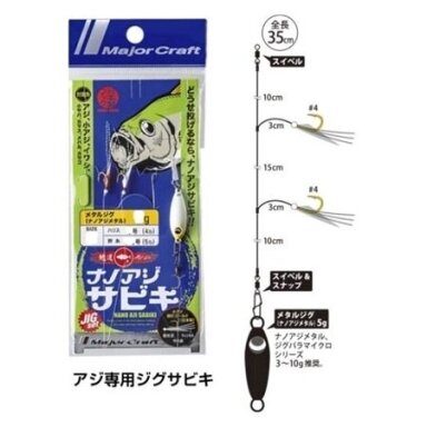 Major Craft TACKLE AD-SABIKI-SET-SS Major Craft TACKLE AD-SABIKI-SET-SS