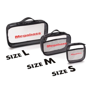 MEGABASS CLEAR POUCH 150ｍｍx230ｍｍ×50mm 1