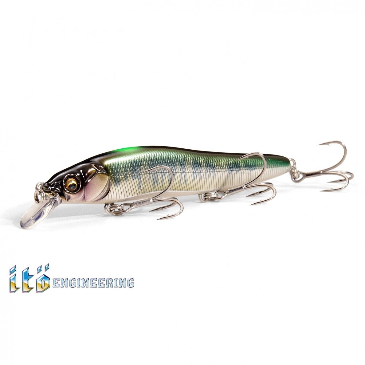 Megabass ONETEN R Hi-FLOAT high-floating minnow jerkbait 110 mm 12.2 g Megabass ONETEN R Hi-FLOAT high-floating minnow jerkbait 110 mm 12.2 g
