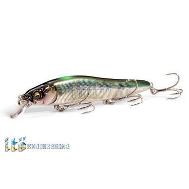 Megabass ONETEN R Hi-FLOAT high-floating minnow jerkbait 110 mm 12.2 g Megabass ONETEN R Hi-FLOAT high-floating minnow jerkbait 110 mm 12.2 g