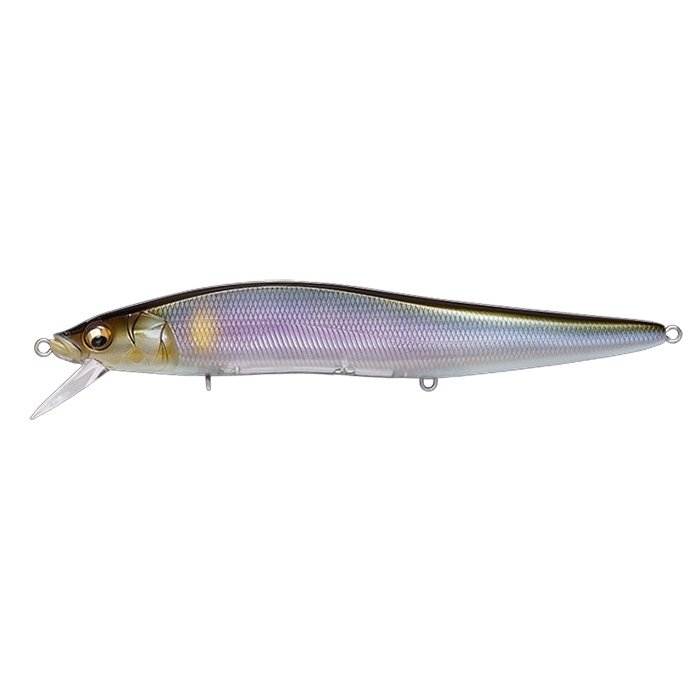Megabass ONETEN MAX LBO – didelis plūdrus minnow vobleris 135 mm 21 g 10