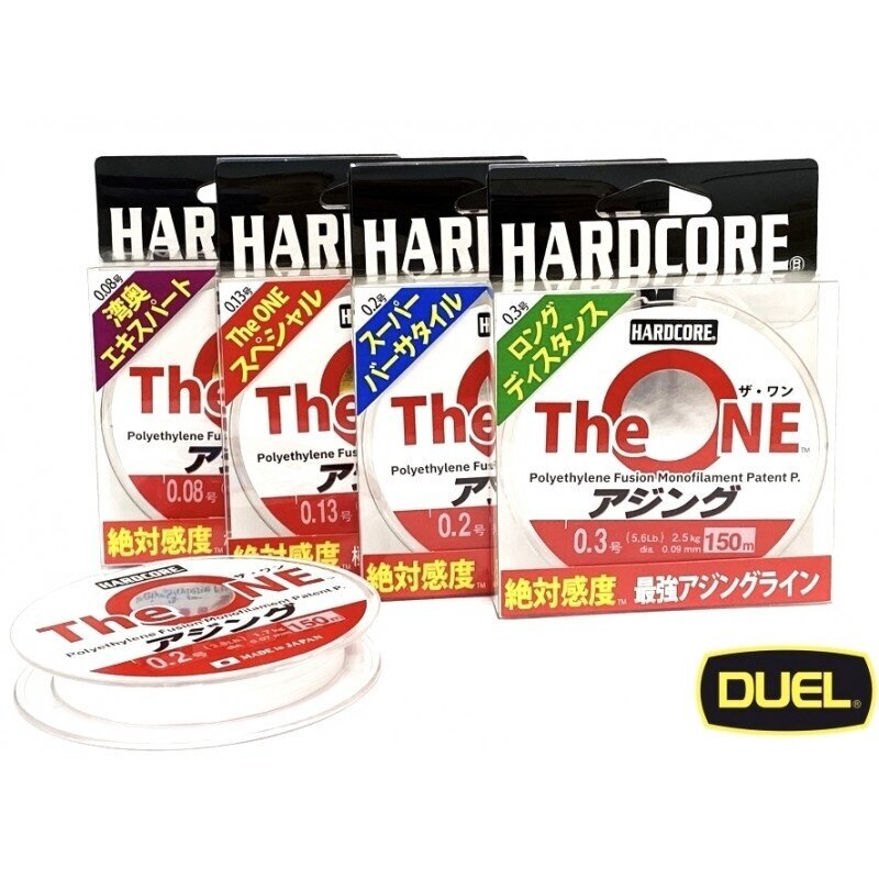 PINTAS VALAS DUEL H4352 THE ONE 150M 7.2lb/3.2kg #0.4PE 0.11mm