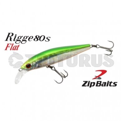 ZipBaits Rigge Flat 80S ZipBaits Rigge Flat 80S