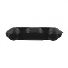 Scotty Stoppers for Line Releases & Auto Stop, 6 per pack, Black / Yellow