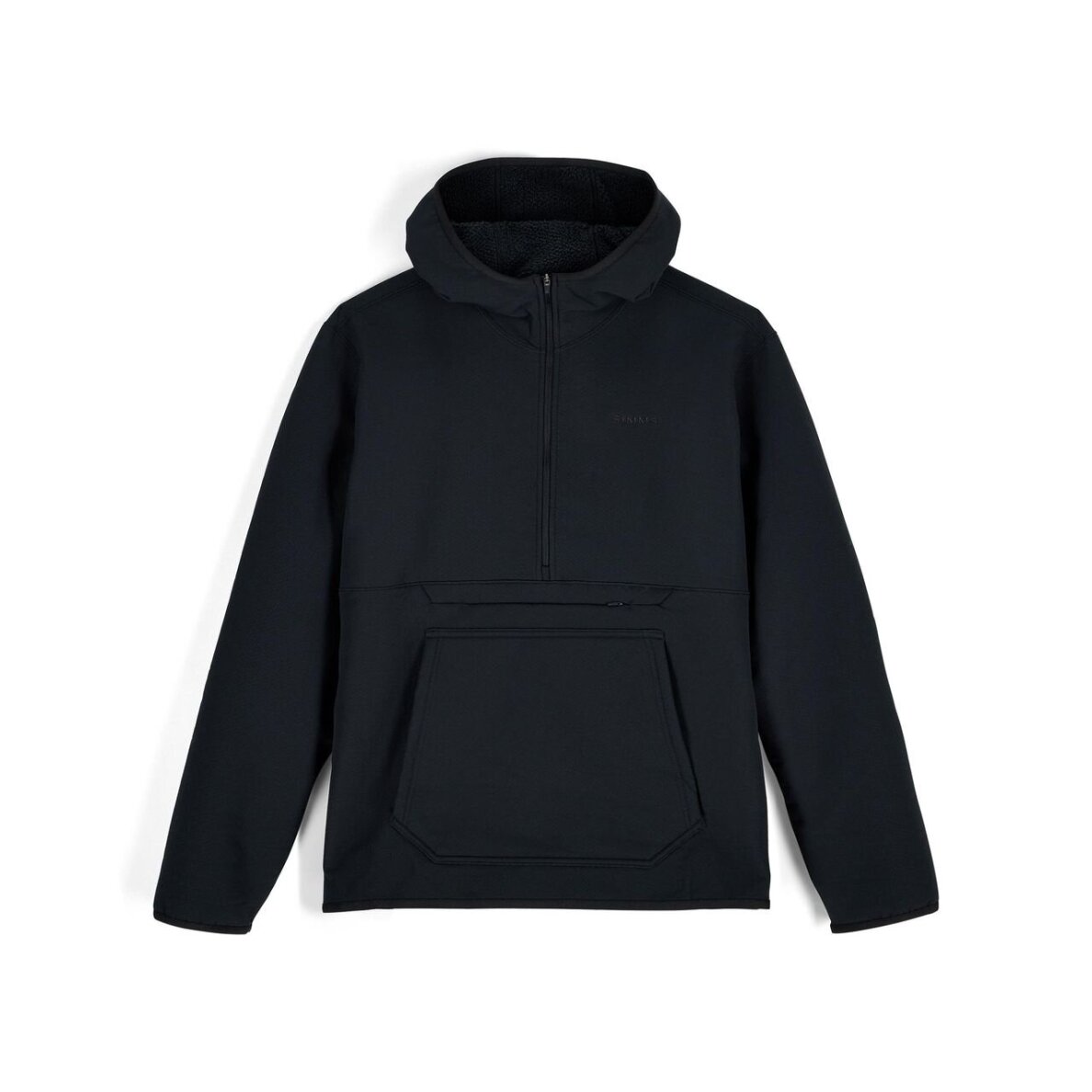 Simms Strata 330 Half-Zip Hoody Black Simms Strata 330 Half-Zip Hoody Black