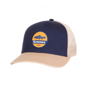 TROUT PATCH TRUCKER NAVY