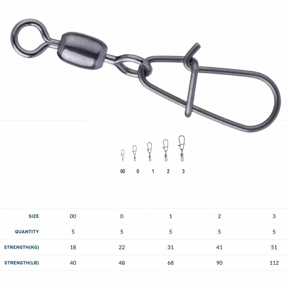 BKK DUOLOCK SNAP SWIVEL-51