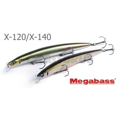 Megabass X-120/X-140 Megabass X-120/X-140